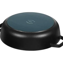 Clearance STAUB Sauteuse en Fonte Chistera 24 cm Noir