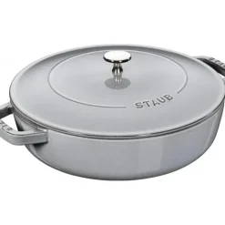 Sale STAUB Sauteuse en Fonte Chistera 28 cm Gris Graphite