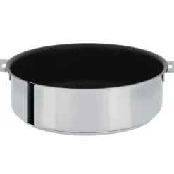 New CRISTEL Sauteuse Mutine Ø 26 cm Manche Amovible Anti-Adhésive Inox