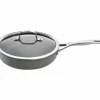 Best BALLARINI Sauteuse Pierre 28 cm avec couvercle Salina Granitium