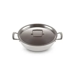 Discount LE CREUSET Sauteuse Provençale en Inox et Couvercle 30 cm