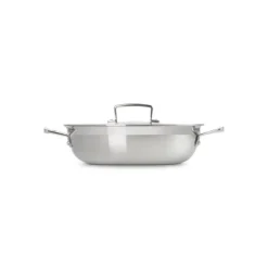 Discount LE CREUSET Sauteuse Provençale en Inox et Couvercle 30 cm