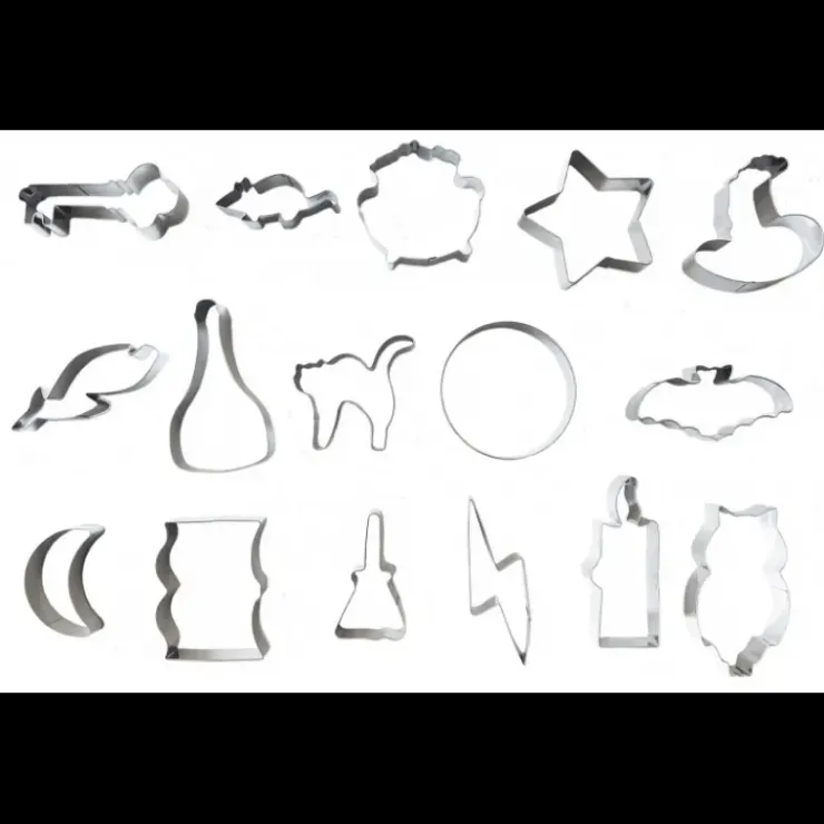 New SCRAPCOOKING Seau 16 Emporte-pièces Thème Sorcier