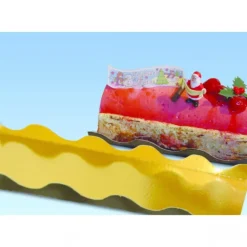 Discount CUISINEADDICT Semelle à Bûche 30x10cm Ondine Or (x50)