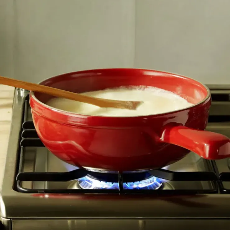 Hot EMILE HENRY Service à Fondue en Céramique Ø 24 cm Grand Cru