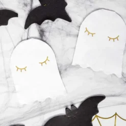 Discount FUNCAKES Serviettes en Papier Fantôme Halloween PartyDeco (x20)