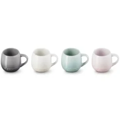 Discount LE CREUSET Set 4 Mugs en Céramique Cocon 320 ml
