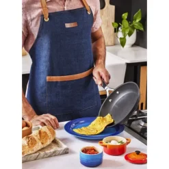 New LE CREUSET Set 2 Poêles Anti-Adhérentes Les Forgées