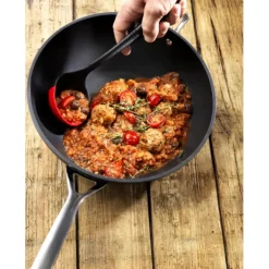 New LE CREUSET Set 2 Poêles Anti-Adhérentes Les Forgées