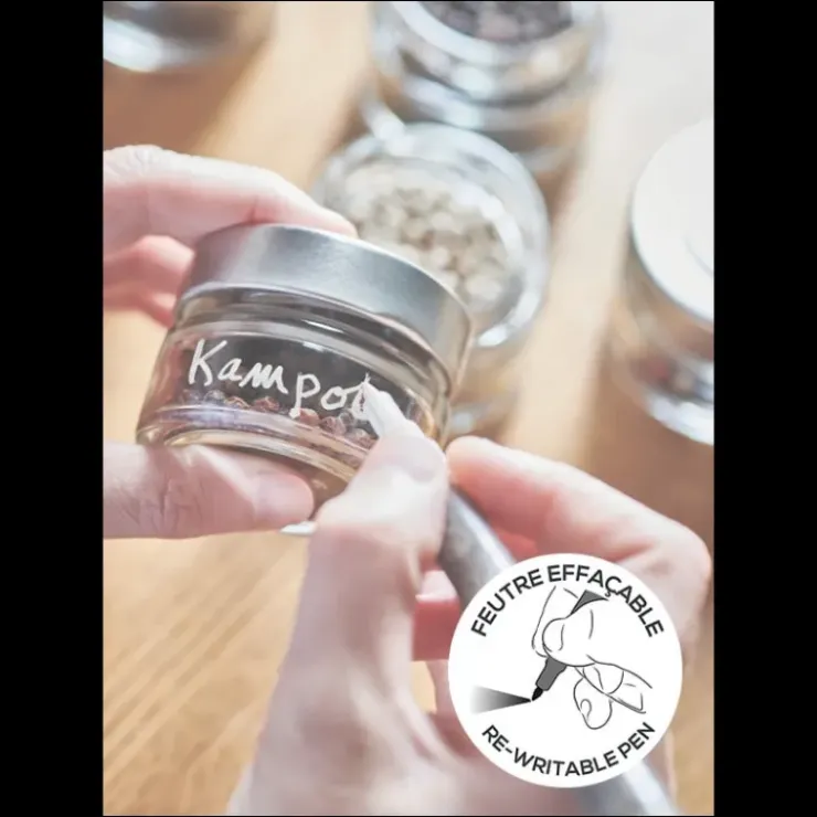 Hot PEUGEOT Set de 3 Pots Vides pour Moulin à Poivre Maestro