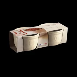 EMILE HENRY Set de 2 Ramequins en Céramique N°9 cm Argile