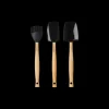 Discount LE CREUSET Set de 3 Spatules Silicone Black Onyx