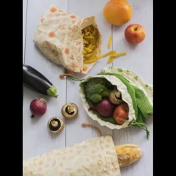 Hot PEBBLY Set Zéro Déchet Coton Bio 3 Pièces