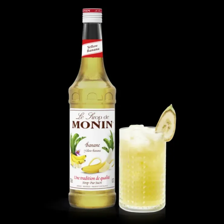 Best MONIN Sirop Banane Jaune 70 cl
