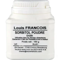 Sale LOUIS FRANCOIS Sorbitol E420i en Poudre 150 g Louis François