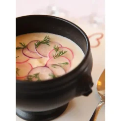 Clearance REVOL Soupière Tête de Lion Noire 45 cl French Classique