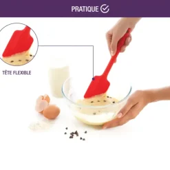 Discount MASTRAD Spatule en Silicone Monobloc Rouge