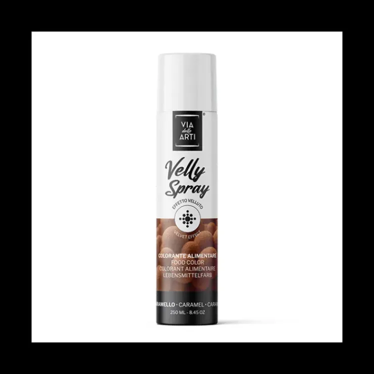 Sale VELLY SPRAY Spray Velours Caramel 250 ml Colorant Alimentaire Pro