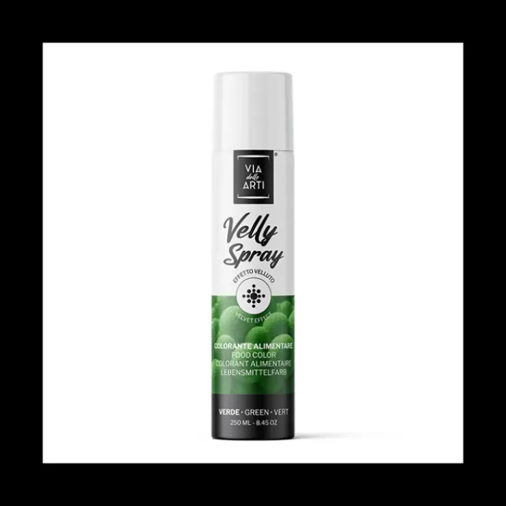 Discount VELLY SPRAY Spray Velours Vert 250 ml Colorant Alimentaire Pro