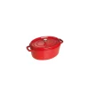 Outlet STAUB Cocotte Fonte Ovale 31 cm Rouge Cerise 5,5 L