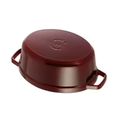 Hot STAUB Cocotte Fonte Ovale 29 cm Grenadine Majolique 4,2 L
