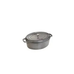 Outlet STAUB Cocotte Fonte Ovale 29 cm Gris Graphite 4,2 L