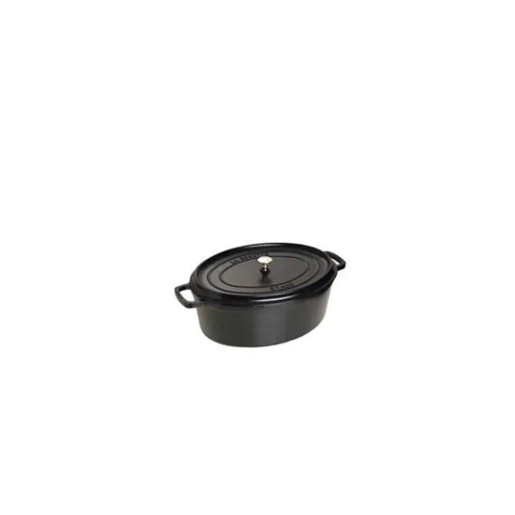 Online STAUB Cocotte Fonte Ovale 15 cm Noir Mat 0,6 L
