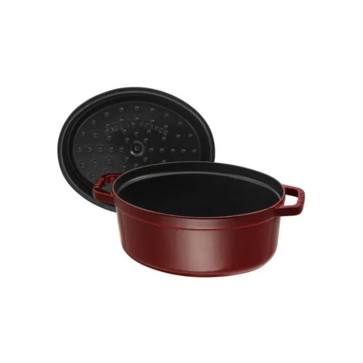 Online STAUB Cocotte Fonte Ovale 33 cm Grenadine Majolique 6,7 L