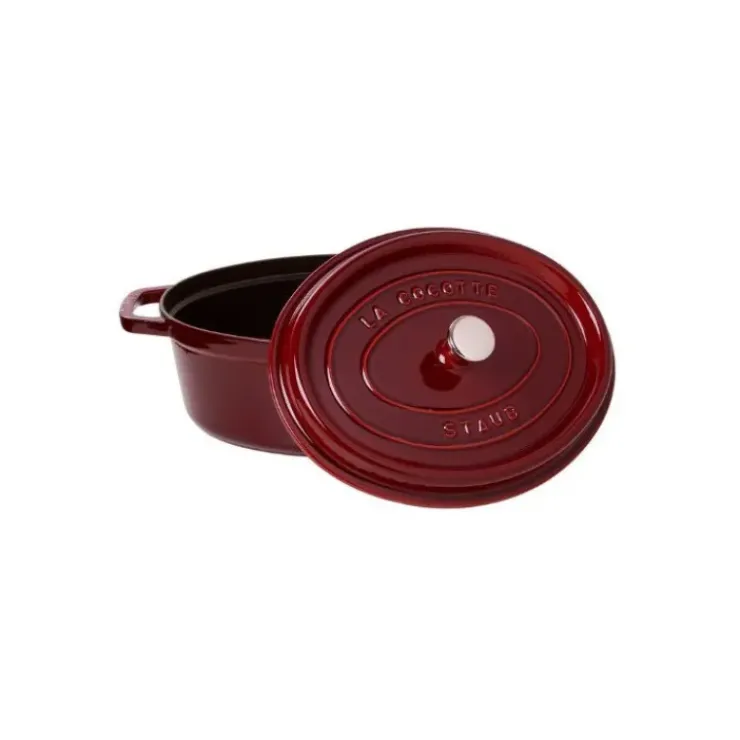 Online STAUB Cocotte Fonte Ovale 31 cm Grenadine Majolique 5,5 L