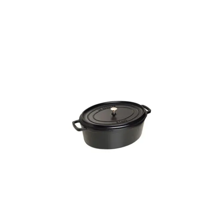 Online STAUB Cocotte Fonte Ovale 17 cm Noir Mat 1 L