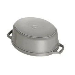 Online STAUB Cocotte Fonte Ovale 15 cm Gris Graphite 0,6 L
