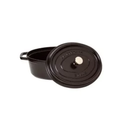 Sale STAUB Cocotte Fonte Ovale 33 cm Noir Mat 6,7 L