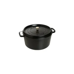Outlet STAUB Cocotte Fonte Ronde 34 cm Noir Mat 12,6 L