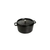 Outlet STAUB Cocotte Fonte Ronde 24 cm Noir Mat 3,8 L