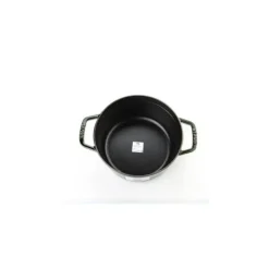 Outlet STAUB Cocotte Fonte Ronde 26 cm Vert Basilic Majolique 5,2 L