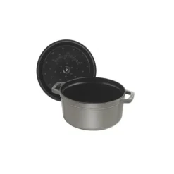 Outlet STAUB Cocotte Fonte Ronde 26 cm Gris Graphite 5,2 L