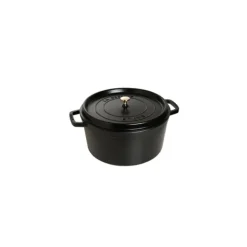 Sale STAUB Cocotte Fonte Ronde 26 cm Noir Mat 5,2 L