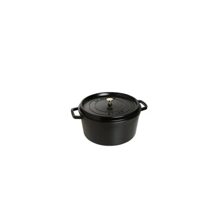 Online STAUB Cocotte Fonte Ronde 12 cm Noir Mat 0,4 L