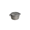 Hot STAUB Cocotte Fonte Ronde 18 cm Gris Graphite 1,7 L