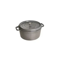 Online STAUB Cocotte Fonte Ronde 30 cm Gris Graphite 8,35 L