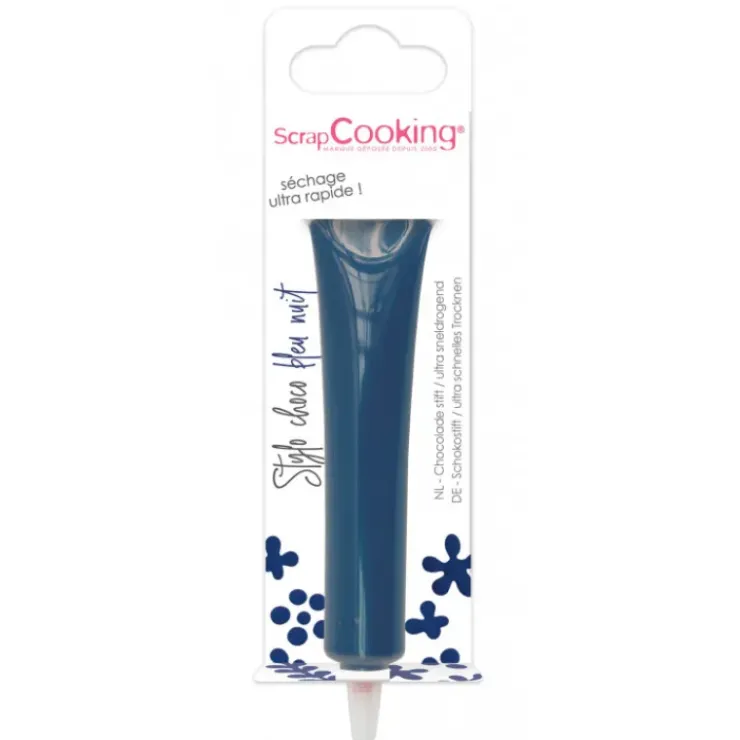 Discount SCRAPCOOKING Stylo Chocolat Bleu Nuit 25 g