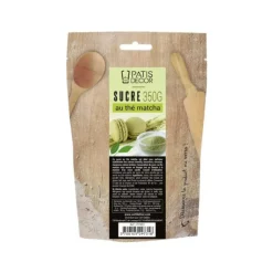 Discount PATISDECOR Sucre Aromatisé Thé Matcha 350 g Patisdécor