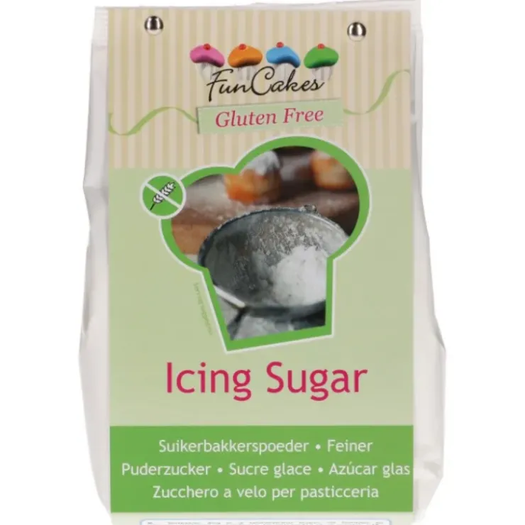 New FUNCAKES Sucre Glace Sans Gluten 500g