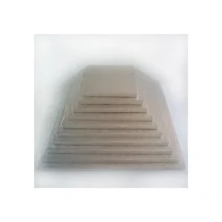 Discount FUNCAKES Support Gâteau Carré 20 x 1 cm Argenté