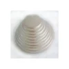 Clearance FUNCAKES Support Gâteau Rond Ø 25 x 1 cm Argenté