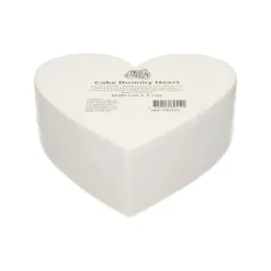 FUNCAKES Support Polystyrène Cœur Ø 20 cm H 7 cm