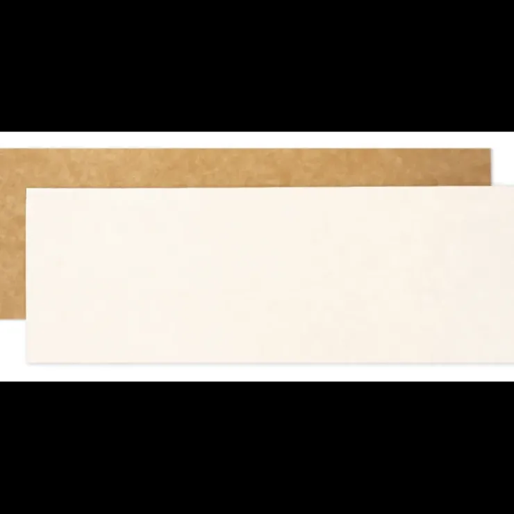 Best SCRAPCOOKING Supports à Gâteaux Kraft et Blanc Rectangle 10 x 30 cm (x5)