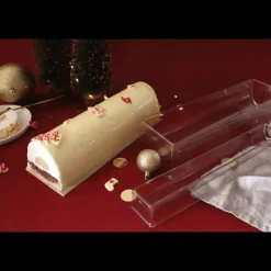 Best SCRAPCOOKING Supports à Gâteaux Kraft et Blanc Rectangle 10 x 30 cm (x5)