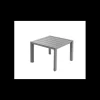 Online GROSFILLEX Table Basse Carrée 50 x 50 cm Gris Platinium Sunset