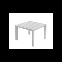 Clearance GROSFILLEX Table Basse Carrée 50 x 50 cm Blanc Glacier Sunset